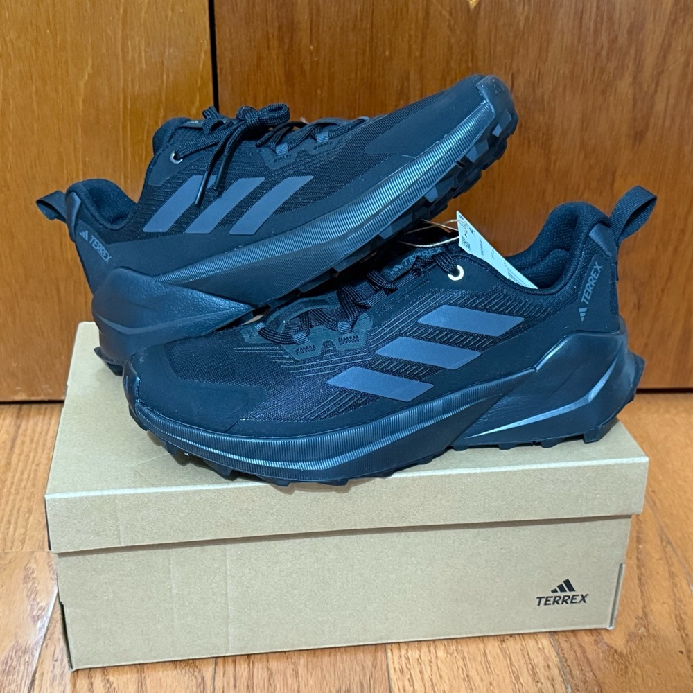 Adidas Terrex Trailmaker 2.0 Hiking Black Shoes - Size 8.5 Men